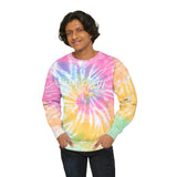 Reactive Records Tie-Dye Sweatshirt Rainbow