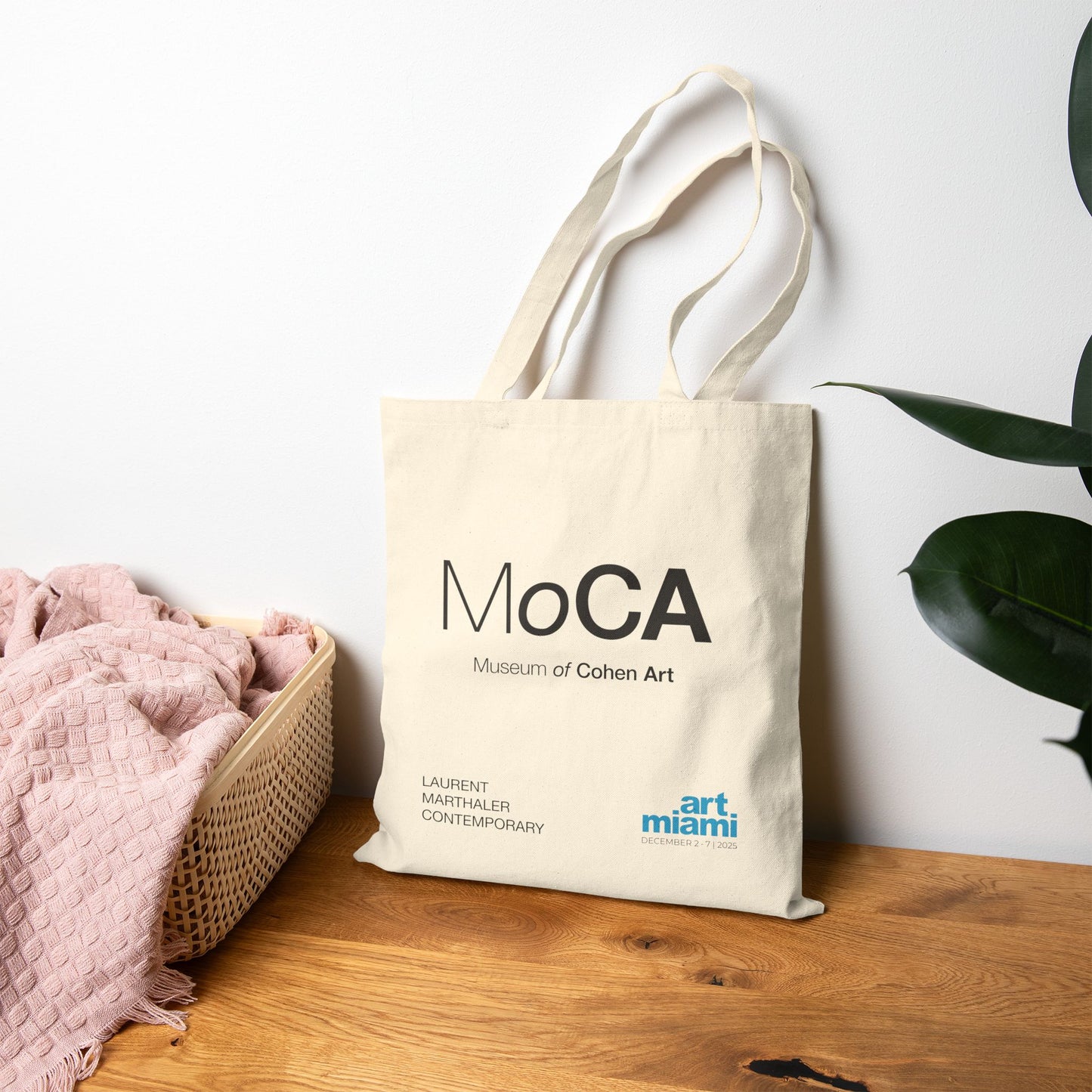 MoCA Canvas Tote Bag