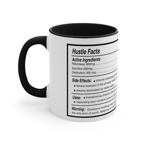 HUSTLE Coffee Mug, 11oz