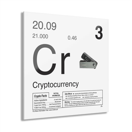 Crypto - 3 Acrylic Print