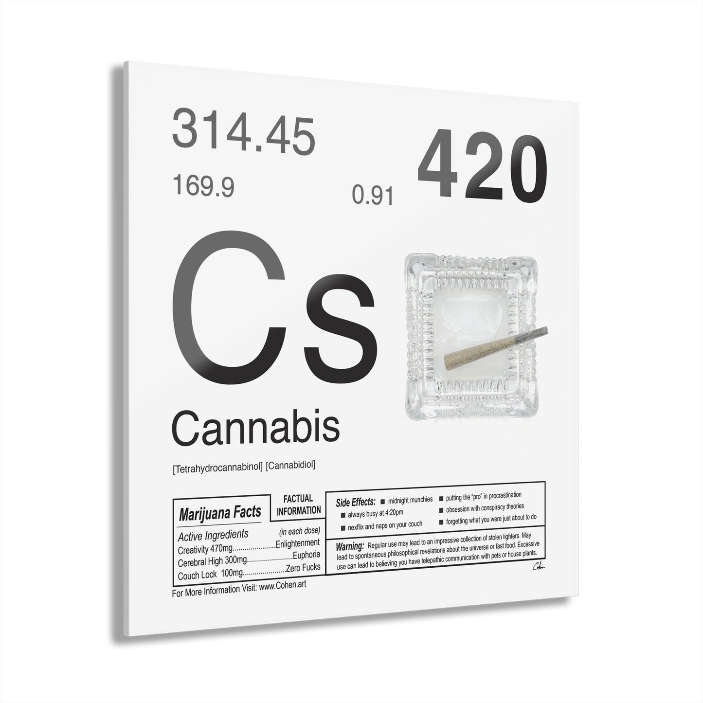 Cannabis - 420 Acrylic Print