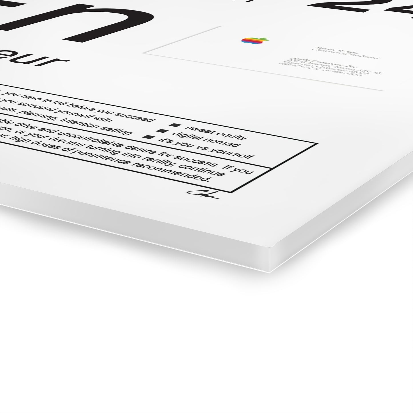 Entrepreneur - 247 Acrylic Print