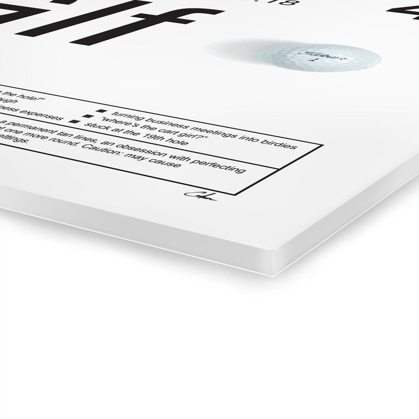 Golf - 42 Acrylic Print