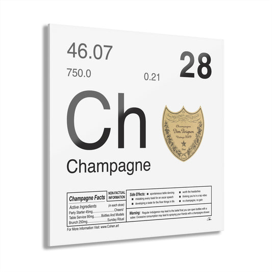 Champagne - 28 Acrylic Print