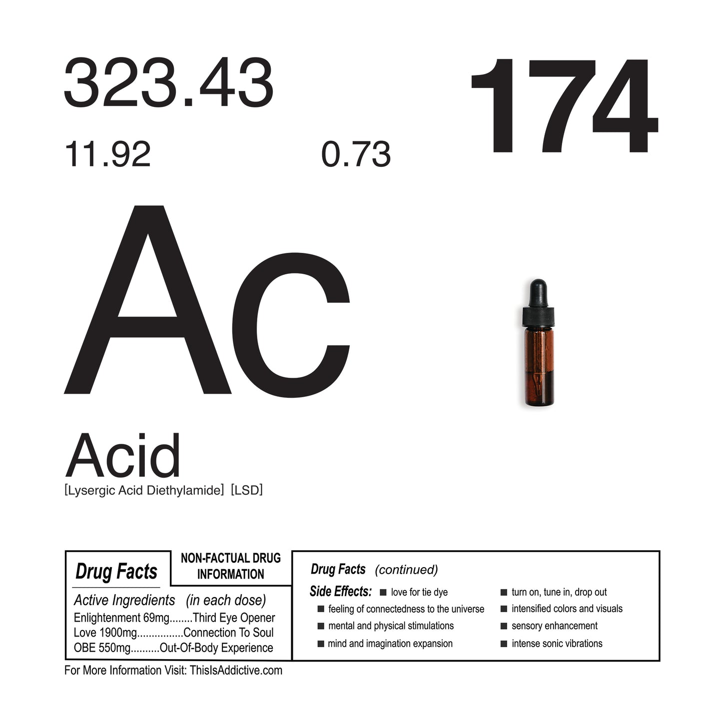 Periodic Table of  Psychedelics Archival Print Set