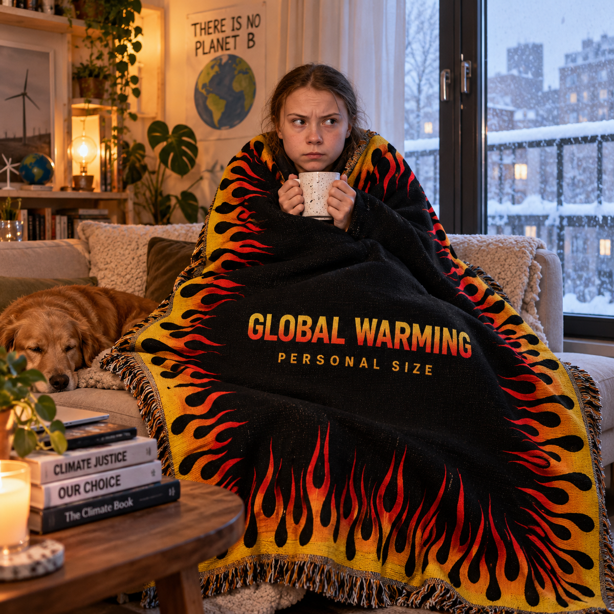 Global Warming Blanket