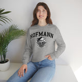 Hofmann University BLACK/WHITE Print Crewneck Sweatshirt